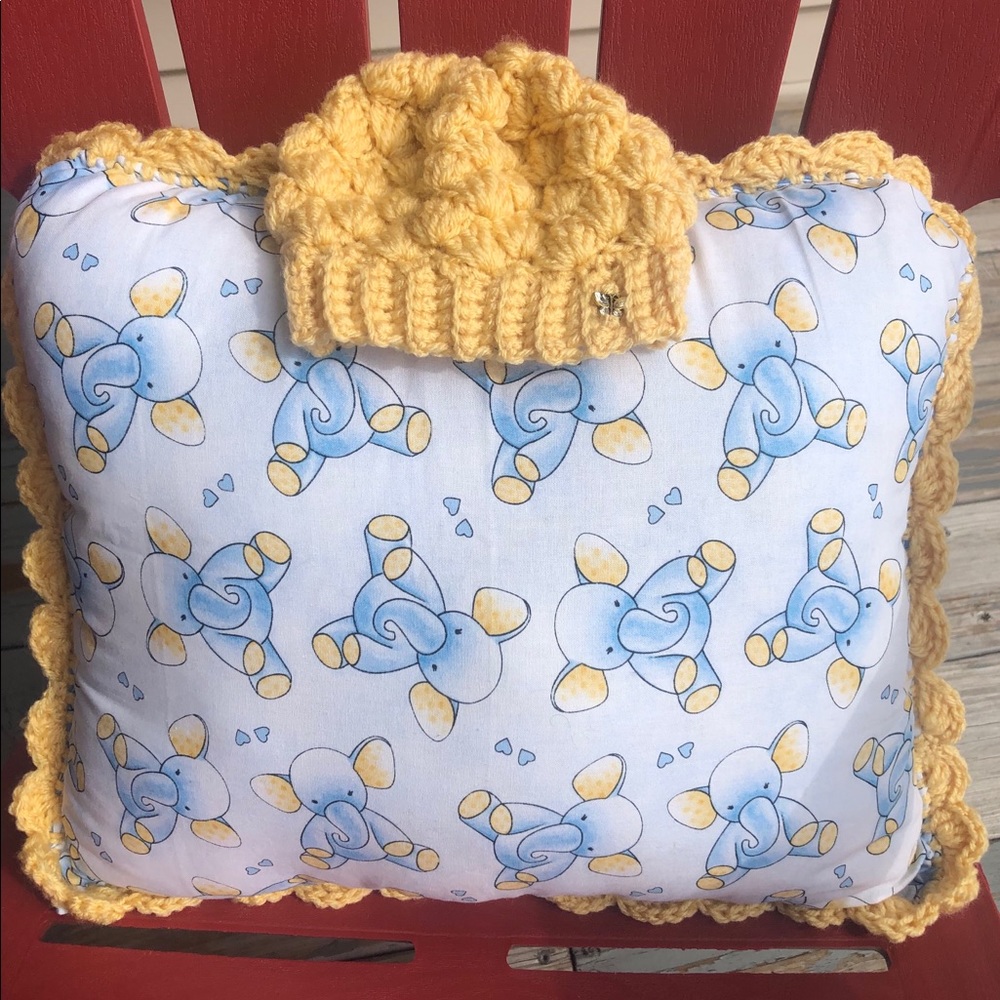 kids pillow , Newborn Hat and Pillow Set,Newborn